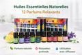 AromaSet™ – Huiles essentielles naturelles (12 parfums relaxants)